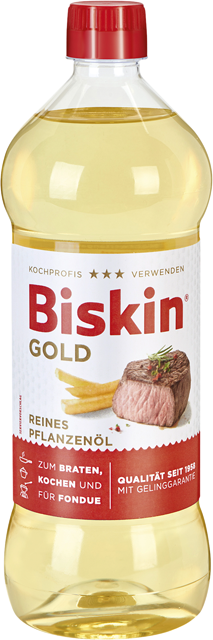 Biskin Gold reines Pflanzenöl auch Spezial 