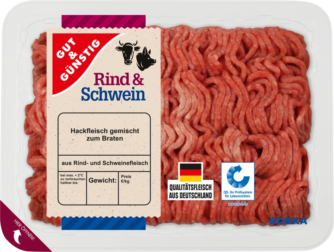 Gut & Günstig Hackfleisch gemischt