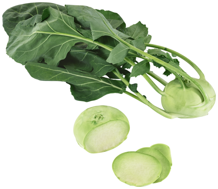 2 x Kohlrabi