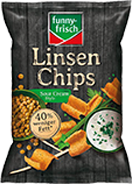 funny-frisch Linsenchips oder Popchips