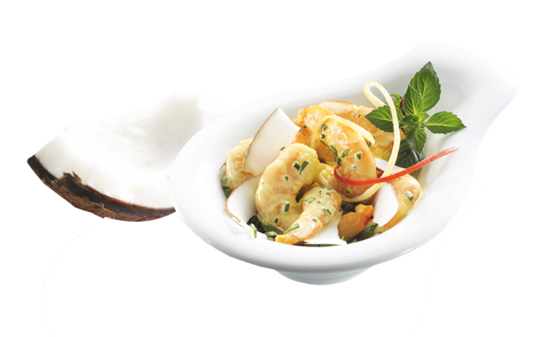 Gambas „Coco-Ginger“