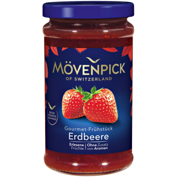 Mövenpick Konfitüre, Gourmet-Frühstück oder Crème