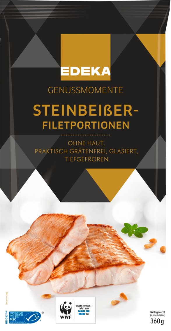 EDEKA Genussmomente MSC WWF Steinbeißer Filetportionen