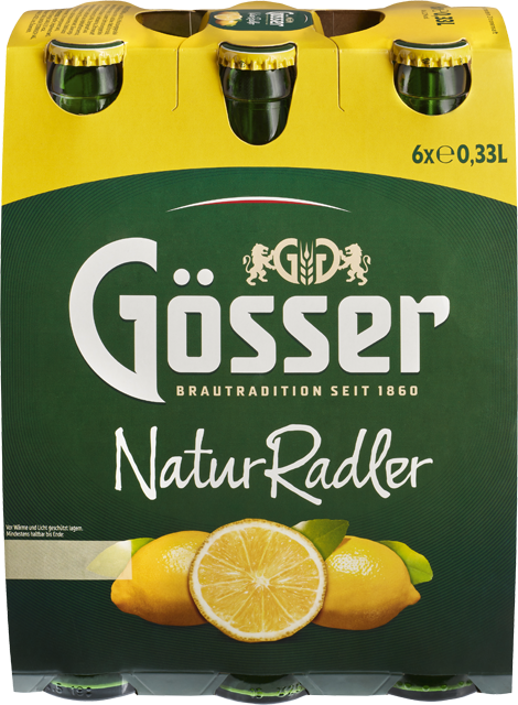 Gösser Naturradler oder Naturradler 0,0% Alkoholfrei