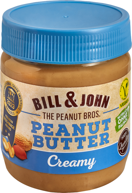 Bill & John Erdnussbutter Creamy oder Crunchy