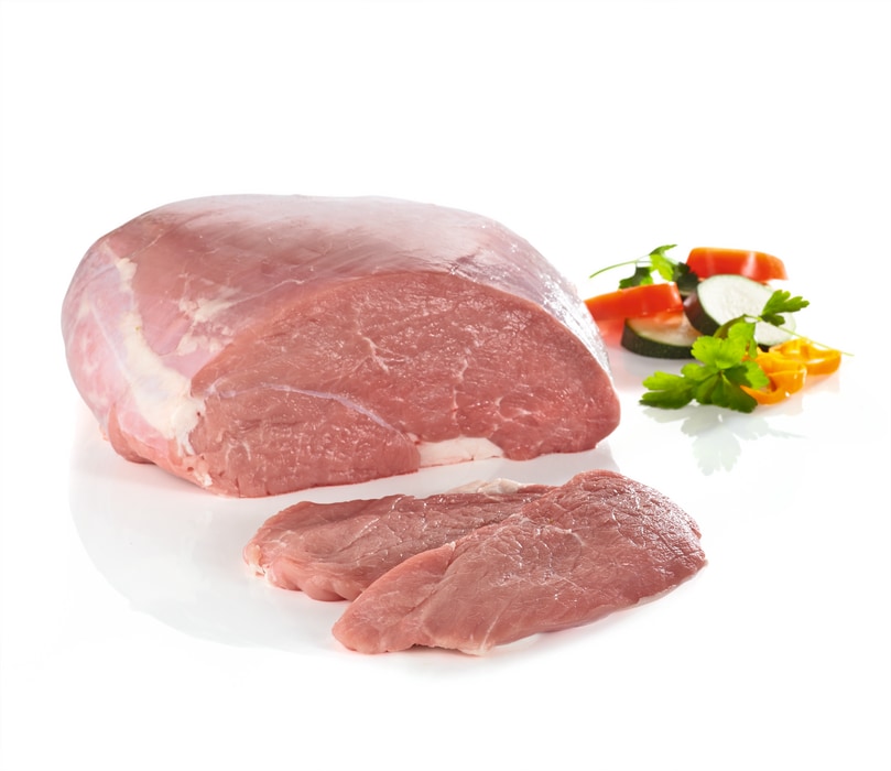 Deutscher Kalbs-Braten*, -Gulasch* oder -Schnitzel*