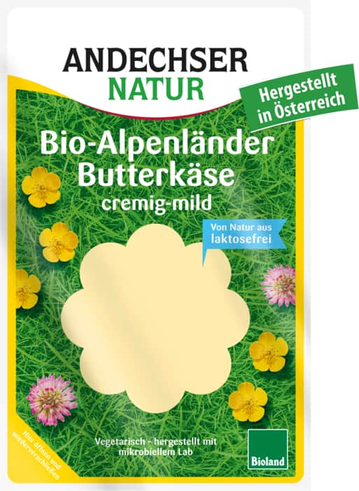 Andechser Natur Bio-Käsescheiben